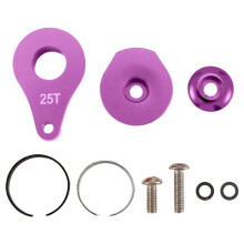 25T Steering Servo Arm Horn 1 Hole for RC Crawler Car Large Torque Digital Servo Upgrade Parts