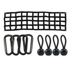 Pickup Truck Tailgate Net Trunk Screen Net Interior Isolation Fixed Luggage Barrier Net for Ram