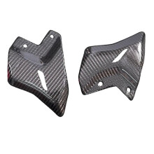 Carbon Fiber Motorcycle Accessories Rear Pedal Wing Board Rear Guard Board for 650/Z650 2017-2024+