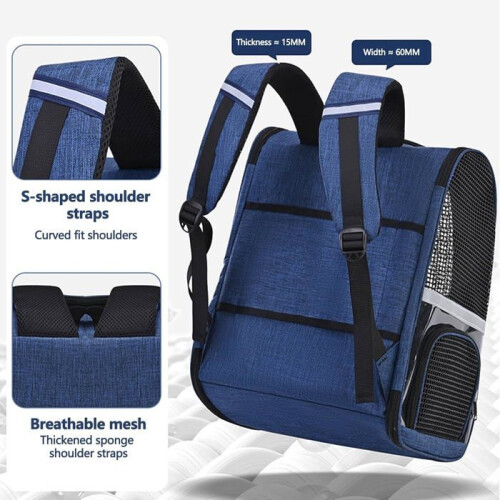 Haustierrucksack, flugtauglicher Hunderucksack 2