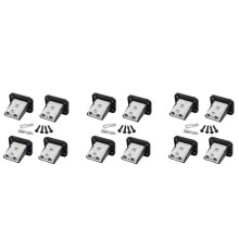 12X Geeignet für Anderson Stecker Anschluss Klemme 50A Kable Auto Wasserdichter Stecker
