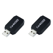 2X CarAiBox 2in1Plug and Wireless CarPlay Adapter Wireless Android Auto Dongle Box for Car Radio with Wired CarPlay