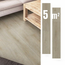 Lamas de Vinilo Autoadhesivas 5 m² MARRÓN CLARO Tablones PARQUÉ Impermeables — suelo pvc, suelo vinílico