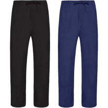 Men's Sport Pajama Pants Casual Black Navy 2-Pack XL — men's modal pants, men's lounge pants, men's casual pants