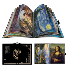 Album Classeur de Rangement pour Puzzles 1000 Pièces 20 Compartiments Cadeau — tapis puzzle, pochette posters