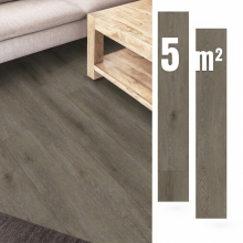 Selbstklebende Vinyl-Paneele 5 m² DUNKELBRAUN Dielen PARKETT Wasserdicht — pvc boden, bodenrenovierung, vinylfliesen, schnelle bodenverlegung