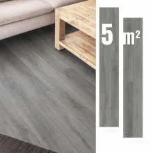 Selbstklebende Vinyl-Paneele 5 m² DUNKELGRAU Dielen PARKETT Wasserdicht — vinylboden, pvc bodenbelag, bodenrenovierung, vinylfliesen, küchenboden