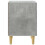 VidaXL vidaXL Bedside Table 2 pcs Concrete Grey 43 x 34.5 x 50 cm 2