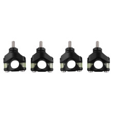 4x Motorcycle Handle Lifter for 1290 Super Adventure 790 890 ADV Handlebar Riser Handle Height Adjustment Black