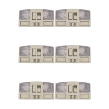 6X Car Overhead Console Assembly Roof Reading Lights with Sunroof BBM6-69-970B-75 for 3 2010-2013