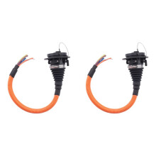 2X EV Adapter 32A Three Phase Adapter Electric Vehicles Charging Adapter EV Connector Socket CCS2 Adapter with