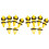 20X Windscreen Side A Pillar Yellow Fastener Trim Clips for 1