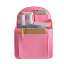 Rucksack-Einsatztasche aus Filz, leichte-Rosa klein