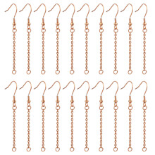 20Piece Chain Extender Set Extension Tail Chain Charm-Rose gold