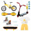 Finger-Skateboard-Set, Finger-Scooter, Finger-Scooter,-DH17 1