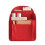 Rucksack-Umhängetasche, Handtaschen-Organizer,-Rot klein 1