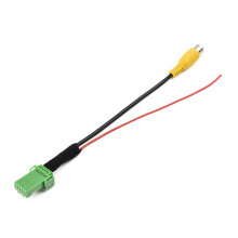 Caméra de recul pour voiture, adaptateur de câble vidéo RCA pour