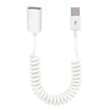 Câble d'extension USB 2.0 mâle à femelle haute vitesse-Blanc