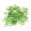 100 pièces acrylique feuille verte perles en vrac feuilles 1
