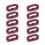 Anneau de fixation en Silicone 18/20/22mm, support de-Rouge 22MM 1
