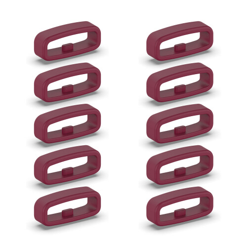 Anneau de fixation en Silicone 18/20/22mm, support de-Rouge 22MM