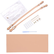 Kit de fabrication de sacs en PVC transparent pour femmes, sac-D