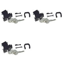 3X Glove Box Locking with 6 Keys Set for Type1 Super Beetle 1974-1979 Vanagon 1980-1991 133857131B