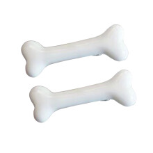 Pince à cheveux en os de chien, Barrettes en plastique pour-B