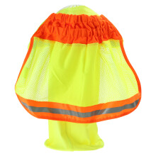 Mesh Sun Shade for Safety Helmets Sunproof-Fluorescent yellow