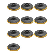 10X Polishing Pad Backing Pad Sanding Pad Pads M14 for Polishing Machine New K1 Thread Diameter: 125MM