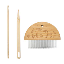 Hand Looms Stick Weaving Comb Tool Tapestry Weaving-daisy