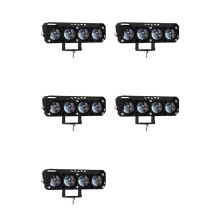 5X Motorcycle 12V LED Work Light Dual Color Running Light Spot Light Fog Light for Car Truck