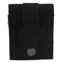 Tactically Pouch Cigarettes Holder Case Belt Bag-Black Color