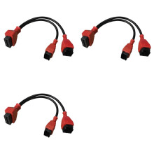 3X for Programming Cable 12+8 Connector for Autel DS808 Maxisys 906 908 PRO ELITE 12+8 Adapter