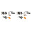 8x Car 360 Degree HD Surround View Camera Right+Left+Front+ Rear View Camera System Master Chip 8536+2053+1005 1