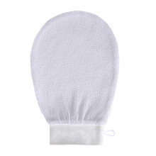 1Pc Moroccan Shower Exfoliating Glove Hammam Bath Body-White