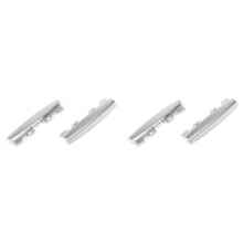 4 Pcs Air Conditioner Air Vent Paddle Bright Strip Vent Slide Parts for X5 X6 F15 F85 F16 F86 High Quality