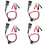 4X Universal OBD2 Automotive Battery Replacement Tool Computer ECU Memory Saver Auto ECU Emergency Power Supply Cable 1