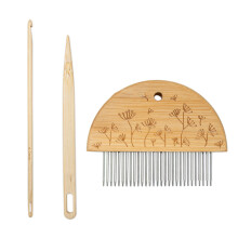 Hair Braiding Tool Hand Looms Stick Weaving Comb Tool-dandelion