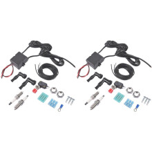 2X Double Flamethrower Exhaust Flame Set Flame Thrower Car and Truck Dual Flame Sprayer