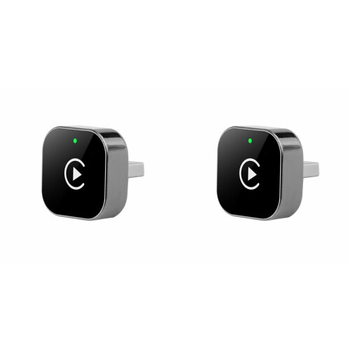 2X  Wireless CarPlay Adapter for IOS & Android - Plug &  No Battery Required, Compatible with Various Car