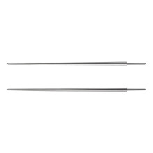 2 Pcs Steel Piercing Taper Insertion Pin 14G/16G/18G-1.0mm