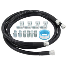 6AN Transmission Cooler Hose Fitting Kit for Chevy  Mopar   Replace TH350/ 700R4/ TH400