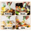 Oliedispenser - 2-in-1 - Voedselveilig siliconen - Glas - 180 ml 4