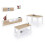 Pack salón con mesa de centro y mesa de comedor Kenzo Max V1A 1
