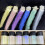 Ensemble de 6 bouteilles magiques pour résine Aurora, Mica, 10