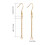 20Piece Chain Extender Set Extension Tail Chain Charm-Rose gold 4