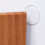 6pcs Clear Square Wall Protector for Door Knob Self Adhesive 5