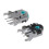 2Pcs Original TTC Mouse Encoder Mouse Decoder Highly-Black 5