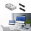 USB-printerschakelaar Selector KVM-switchadapter 2 PC delen 1 5